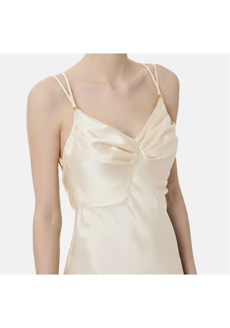 Red Carpet satin dress ELISABETTA FRANCHI | dress | ABR3362E2197